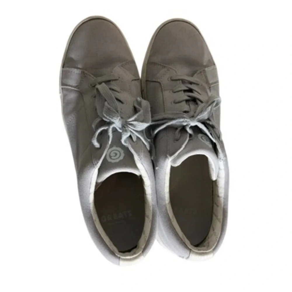 GREATS Brooklyn The Royale Knit Grey Low Top Sneakers Mens Made in Italy‎